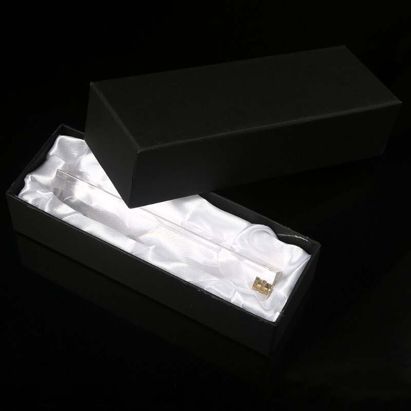 Crystal Optical Glass Triangular Prism with Screw Photography Kids Science 1/4&quot;