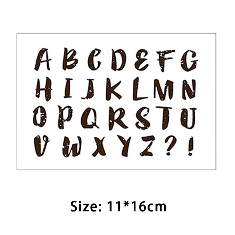 Klar Stempel für DIY Scrapbooking Karte Russische Alphabet transparent Gummi Briefmarken Machen Fotoalbum Handwerk Dekoration: Lila