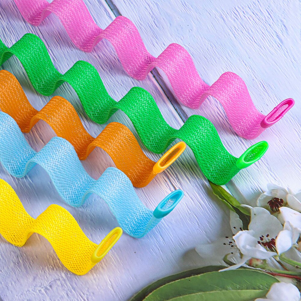 12PCS Hair Roller Magic Curler Loop DIY Portable Hairstyle Rollers Sticks Wave Formers Heatless Hair Curler Curling Hair Tools