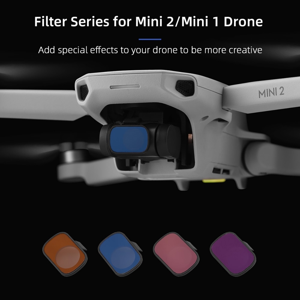 Nd Lens Filters Voor Dji Mavic Mini /Mini 2 Drone Nd 4 8 16 32 Set Filter Filter Kit voor Dji Mavic Mini /Mini 2 ND4 ND8 ND16 ND32