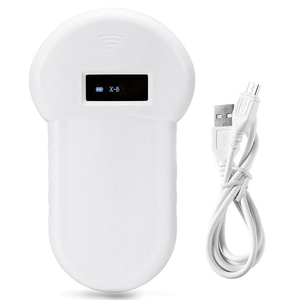 Animal de estimação id leitor chip animal varredor digital usb recarregável microchip handheld identificação geral aplicação para gato cão: Type2
