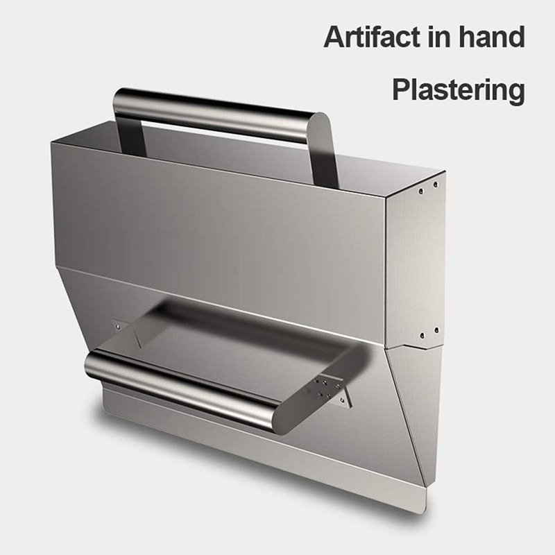 Paleta de hormigón GTBL, herramientas para enlucido de pared de acero inoxidable para albañil, paleta decorativa, herramientas de construcción