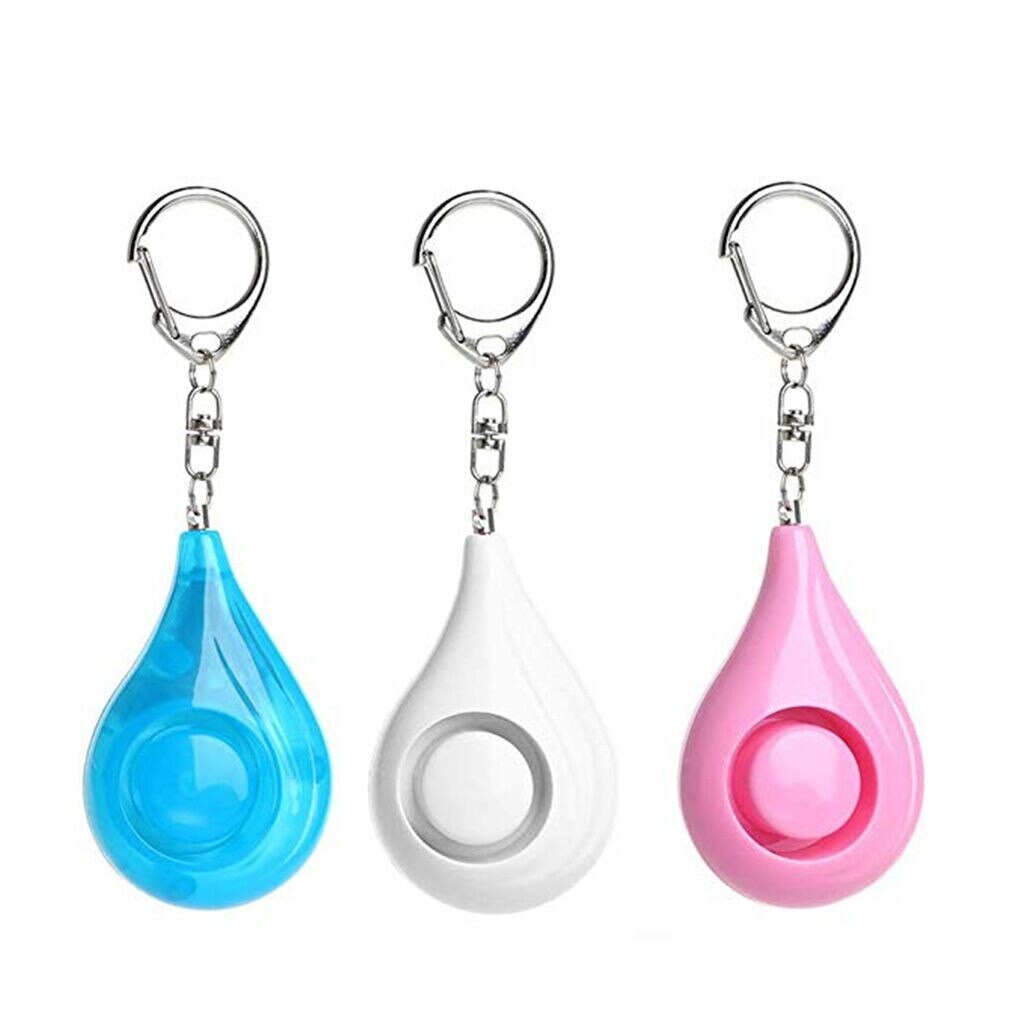 Best selling producten 125DB Persoonlijke Alarm Emergency Security Alarm Sleutelhanger Voor Vrouwen Kid Ouderen 3PC ondersteuning