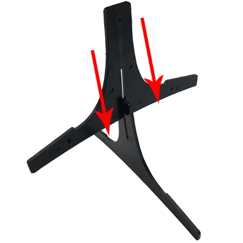 Draagbare drietonige afneembare trompet bes-beugel bes-trompetplank