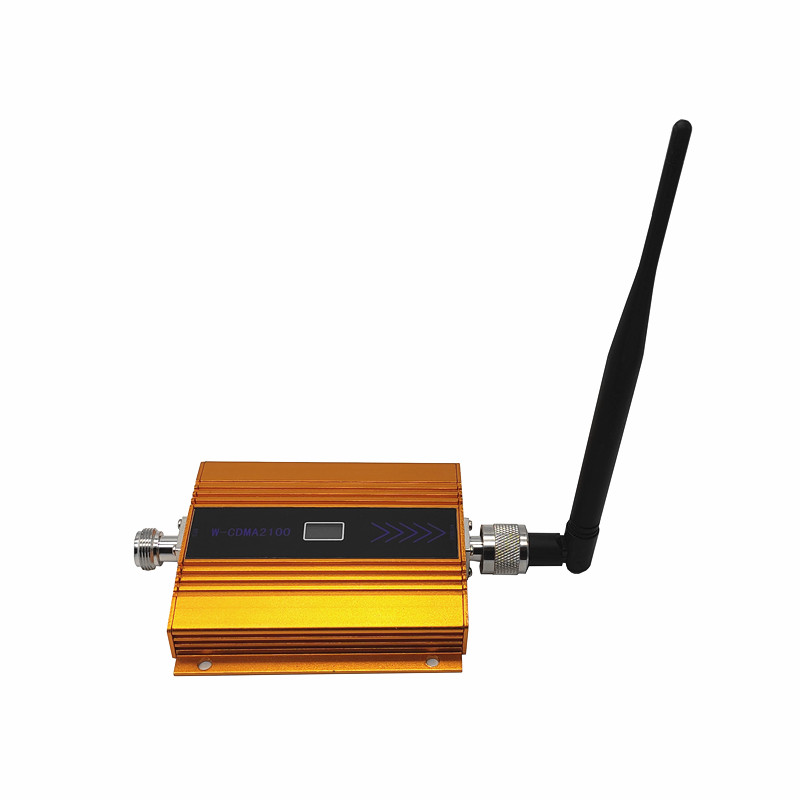 WCDMA 2100 mhz amplificador de señal teléfono celular Mini teléfono móvil 3G repetidor de señal amplificador antena Kit