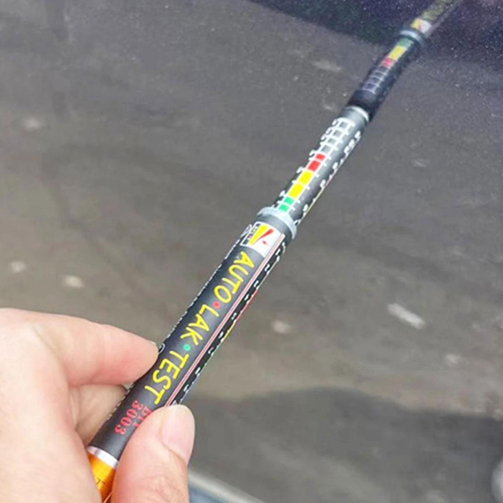 Stylo testeur d'épaisseur de peinture de voiture avec échelle, testeur de revêtement de peinture de voiture portable, outils de compteur de peinture de carrosserie