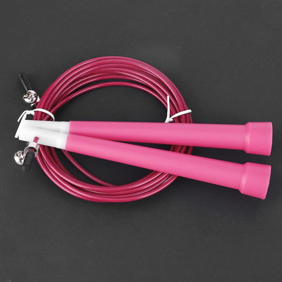 3meters Fitness Jumping Rope Adjustable Steel Wire Skipping Jumping Rope Fitness Training Workout Competition Skipping Rope