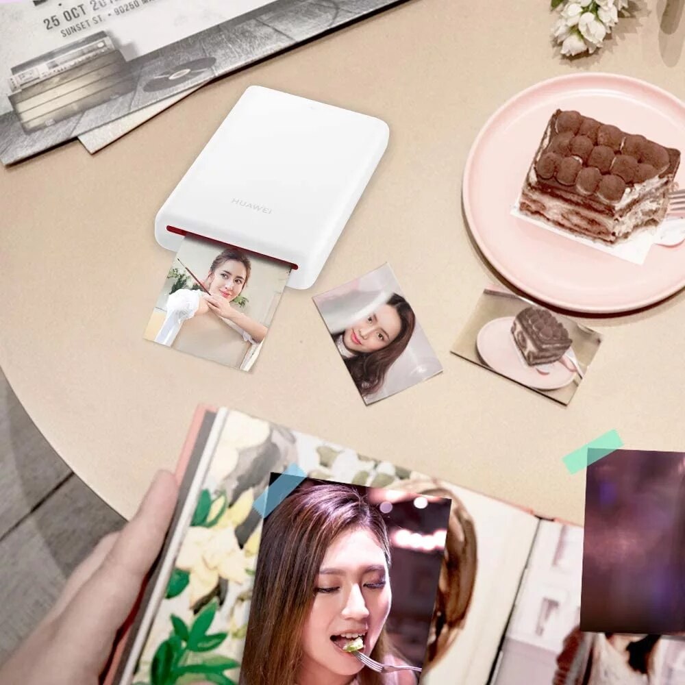 Original Zink 2*3 zoll 2*3 zoll Für Huawei Drucker Foto Papier für HUAWEI Mini Tragbare Tasche foto AR Drucker CV80