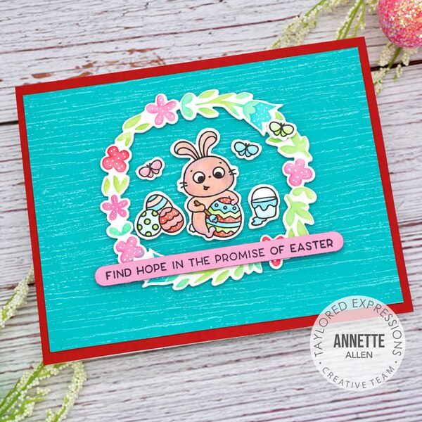 Easter Bunny Garland Metal Cutting Die Scrapbook Embossed Paper Card Album Craft Template Cut Die Stencils for 2022