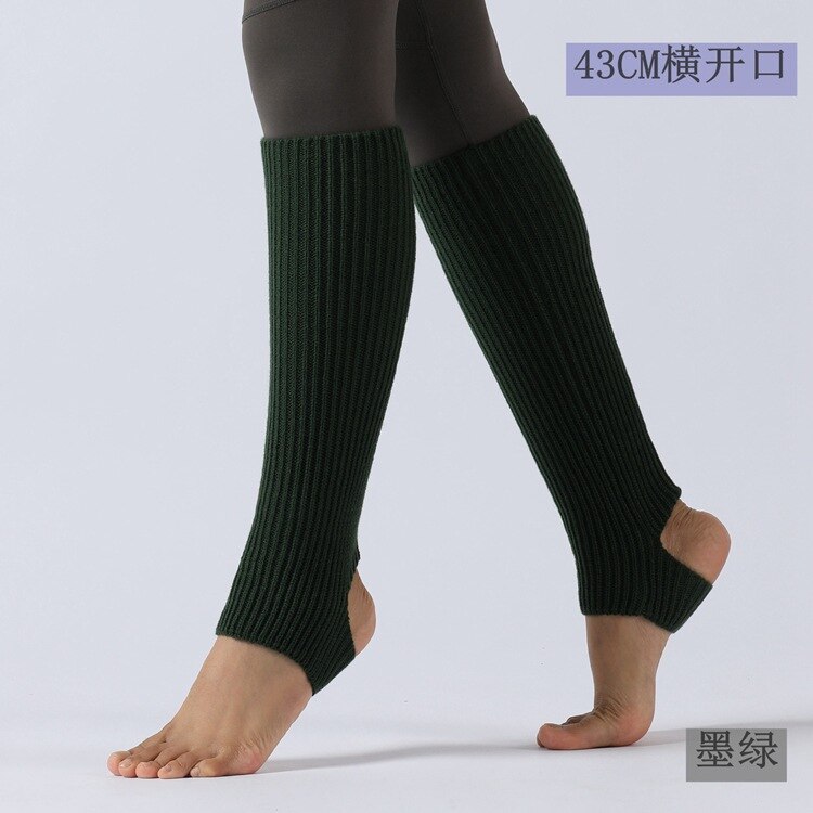 1 paar dames meisjes beenwarmers sokken lange sokken zonder voet winter herfst dans ballet kousen volwassenen en kinderen dijbeenwarmers: Groente