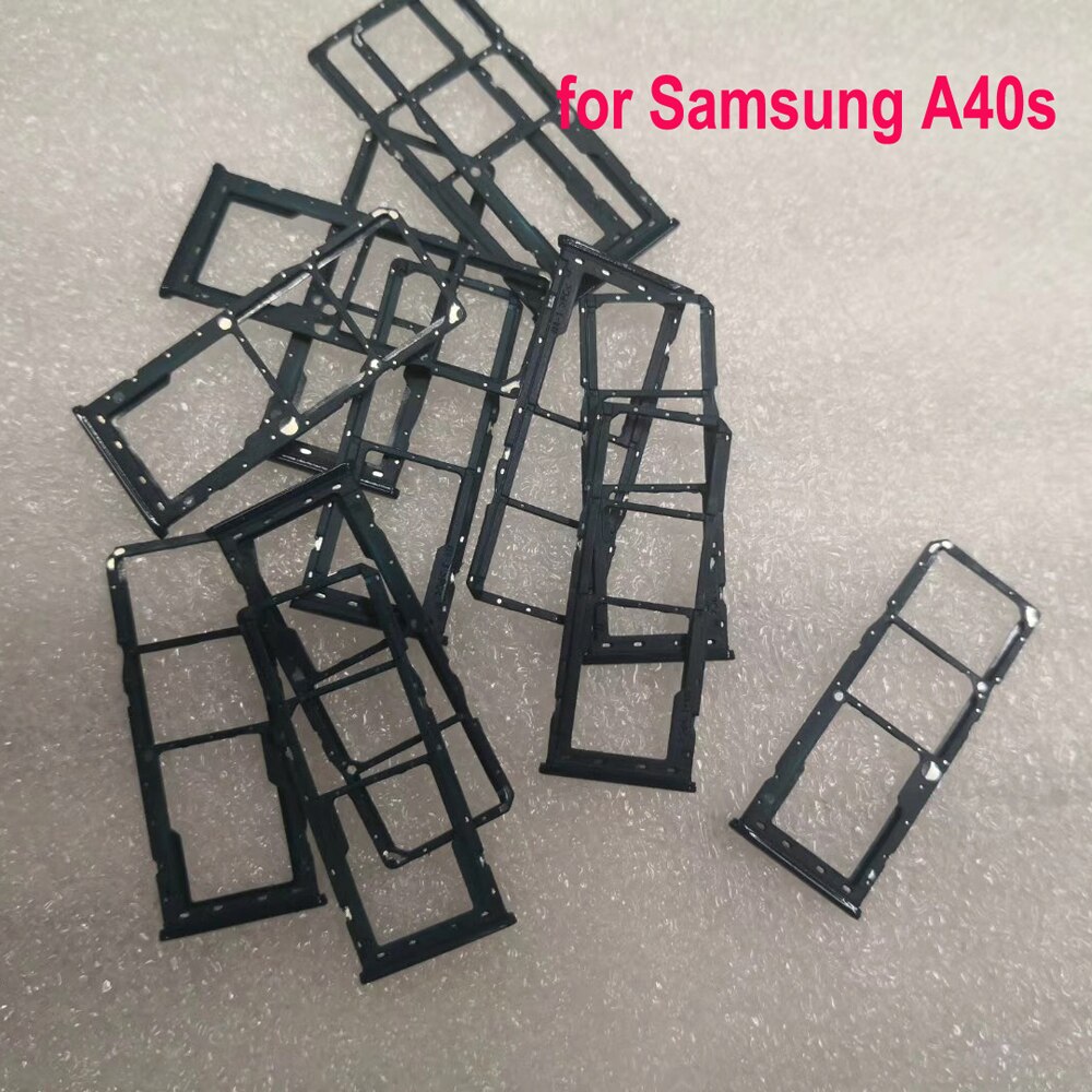 Telefoon simkaart lade adapter voor samsung galaxy  a40s a3050 originele behuizing micro sd kaarthouder