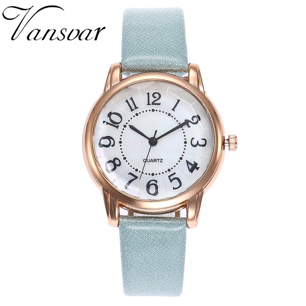 Dames Klokken Horloges Lederen Band Eenvoudig Lederen Horloge Vrouw Casual Eenvoudige Horloges Vrouwen Vrouwelijke Horloge Uur