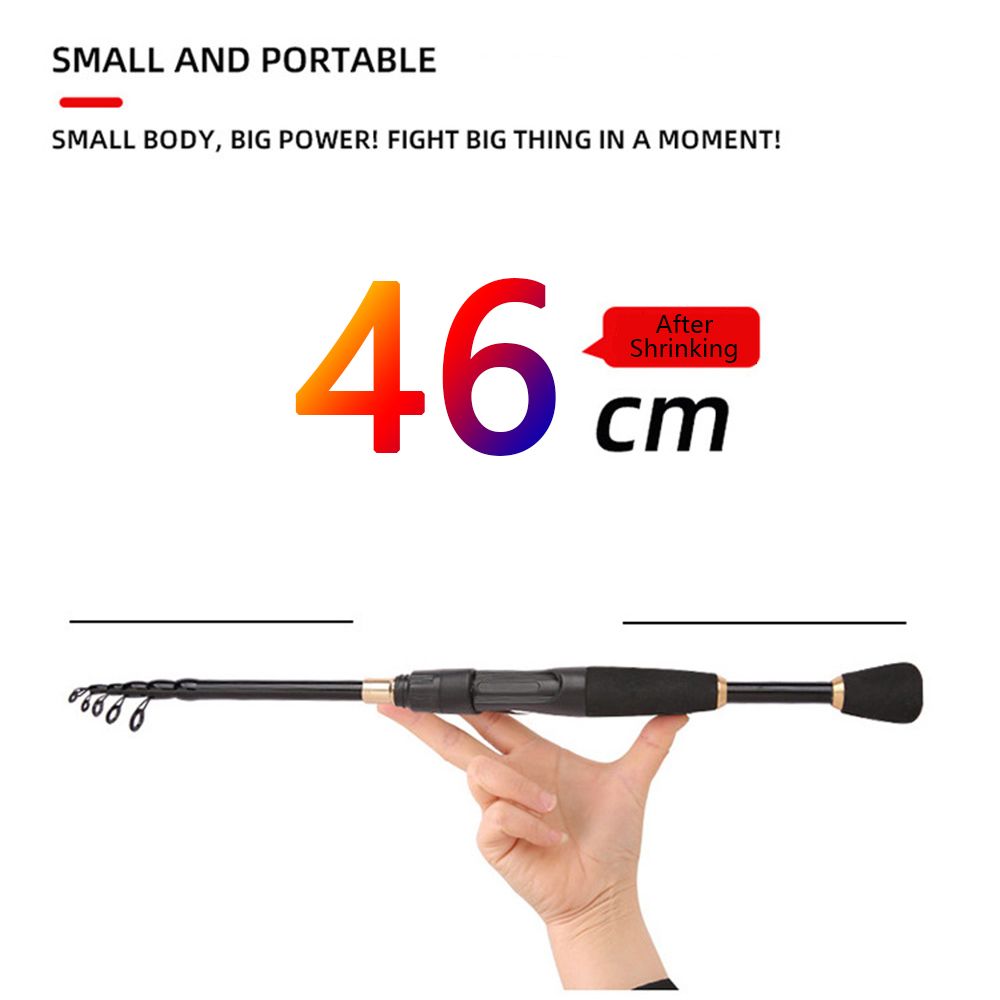 16m Mini Short Light Casting Spinning Ceramic Ring Carbon Fiber Lure Rods EVA Handle Fishing Equipment Fishing Rod