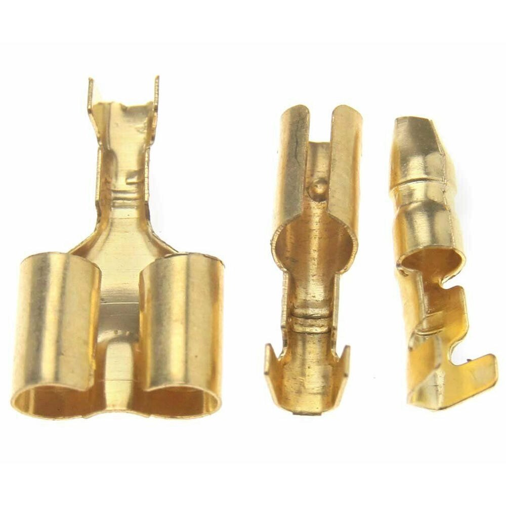 140 Stuks 3.9Mm Auto Motor Messing Kogel Mannelijke Vrouwelijke Terminal Wire Connectoren Met Isolatie Covers