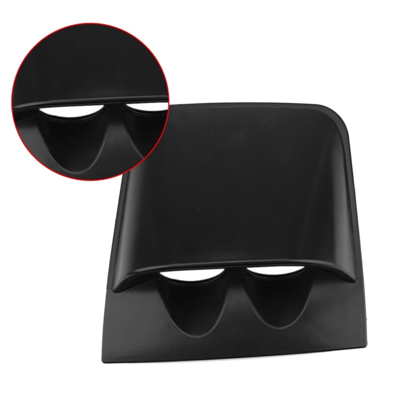 universell 2- tommers 52mm dashbord Dobbel måler pod svart fargemåler pod montere holder