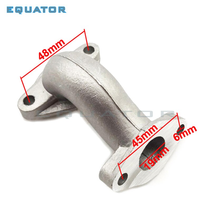 PZ19 19 MM Carburateur Inlaattraject Spruitstuk met Pakking Schroef Kit Voor 50 70 90 110 125cc Pit Crossmotor ATV Quad Z50