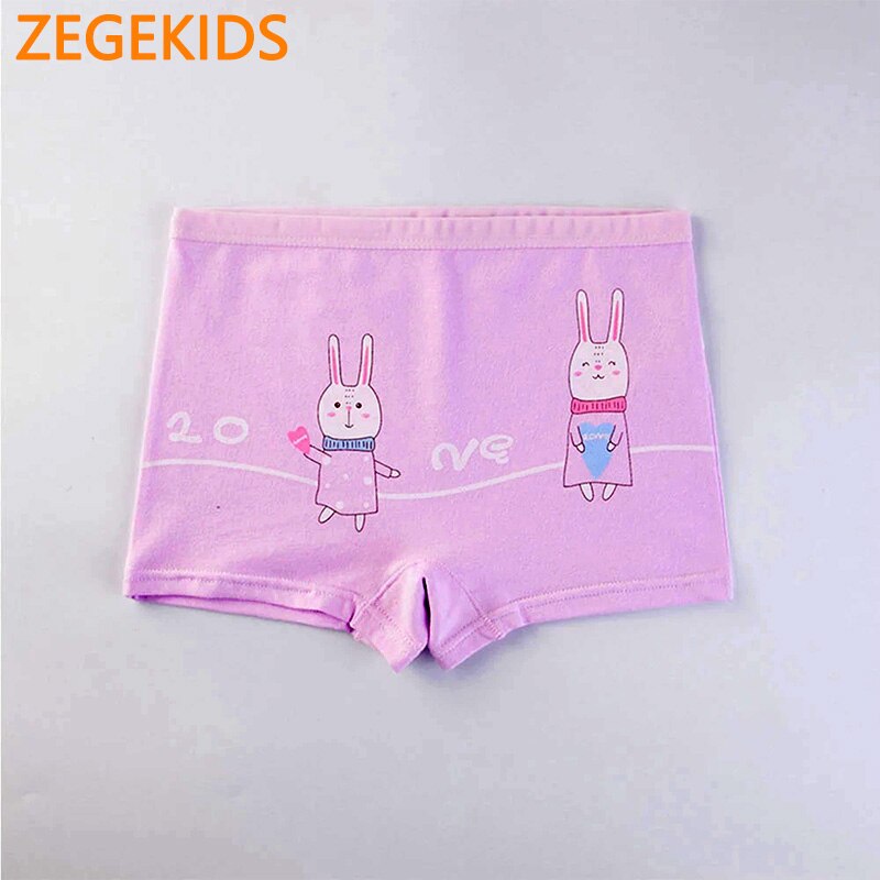 5Pcs/Lot Girls Underwear Child Underpanti Panties For Kids Cotton Children's Briefs Cartoon Short Panti