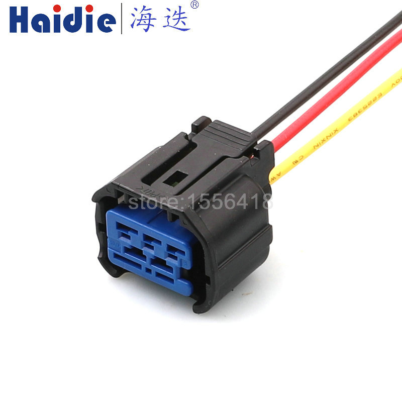 1-20 sets 3 Pin HP401-03020 HP405-03021 Plug Socket Waterproof Automotive Connector: Ivory / 10-19Pcs