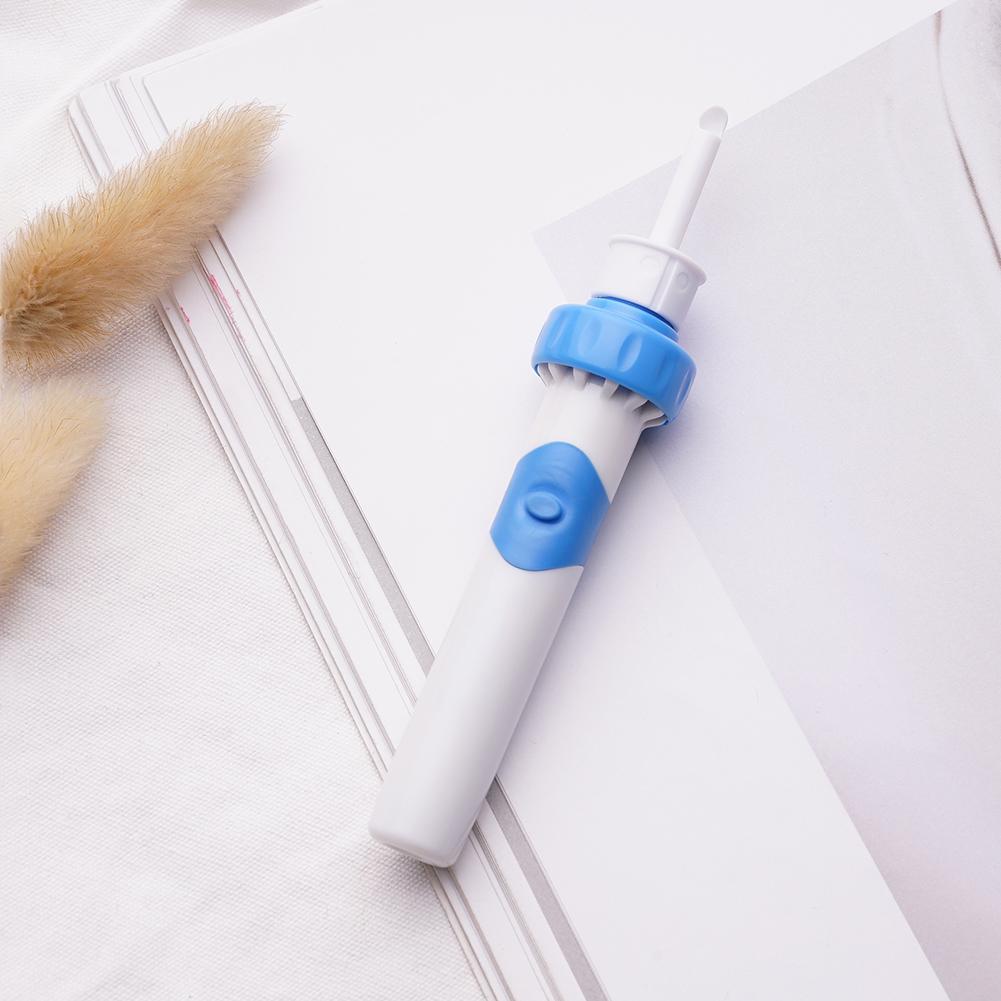 Electric Cordless Safe Vibration Painless Vacuum Ear Cleaner Dig Wax Ear Pick Remover Soft Spiral Ear-Cleaning Device Ear Care: Default Title