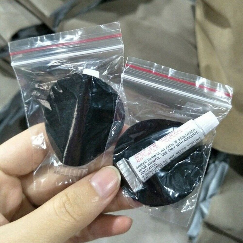 2 Sets PVC Modify Boat Repair Kit Kayak Canoe Sofa Raft Inflating Air Bed Patches Glue Mattress Water Sports: Black