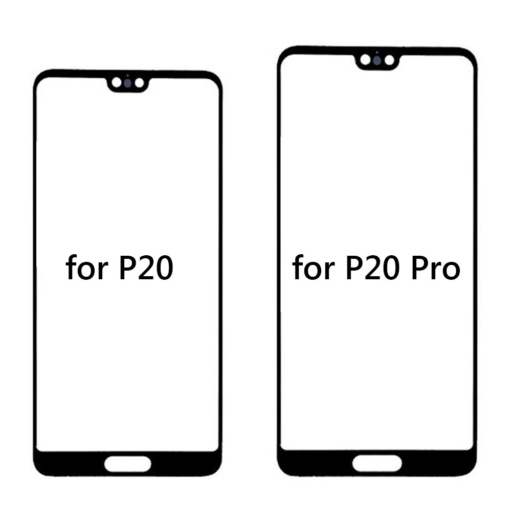 Replacement Front Glass Screen Lens Repair Parts Tools Kit for Huawei P20 Pro