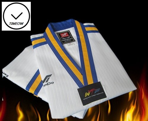 Taekwondo Doboks WTF Autumn and Winter Clothes Child Adult Training Sport Uniform 100% Cotton Comfortable