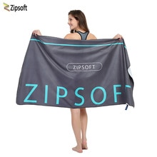 Zipsoft Microfiber Strandlaken Reizen Stof Sneldrogend Buiten Sport Yoga Mat Zwemmen Camping Bad Deken Gym
