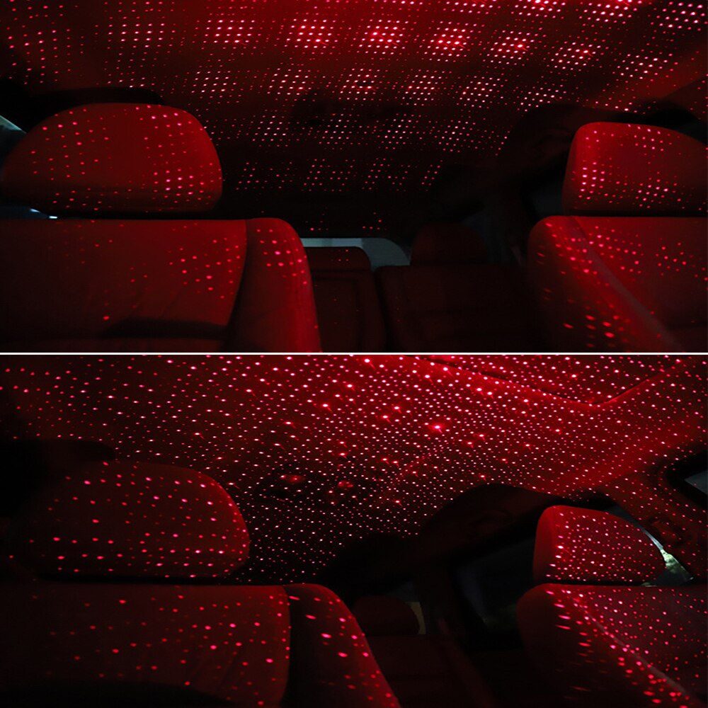 USB LED Starlight Night Light Adjustable Multiple Lighting Effects Atmosphere Galaxy Lights Star Projector Decorative Lights JQ