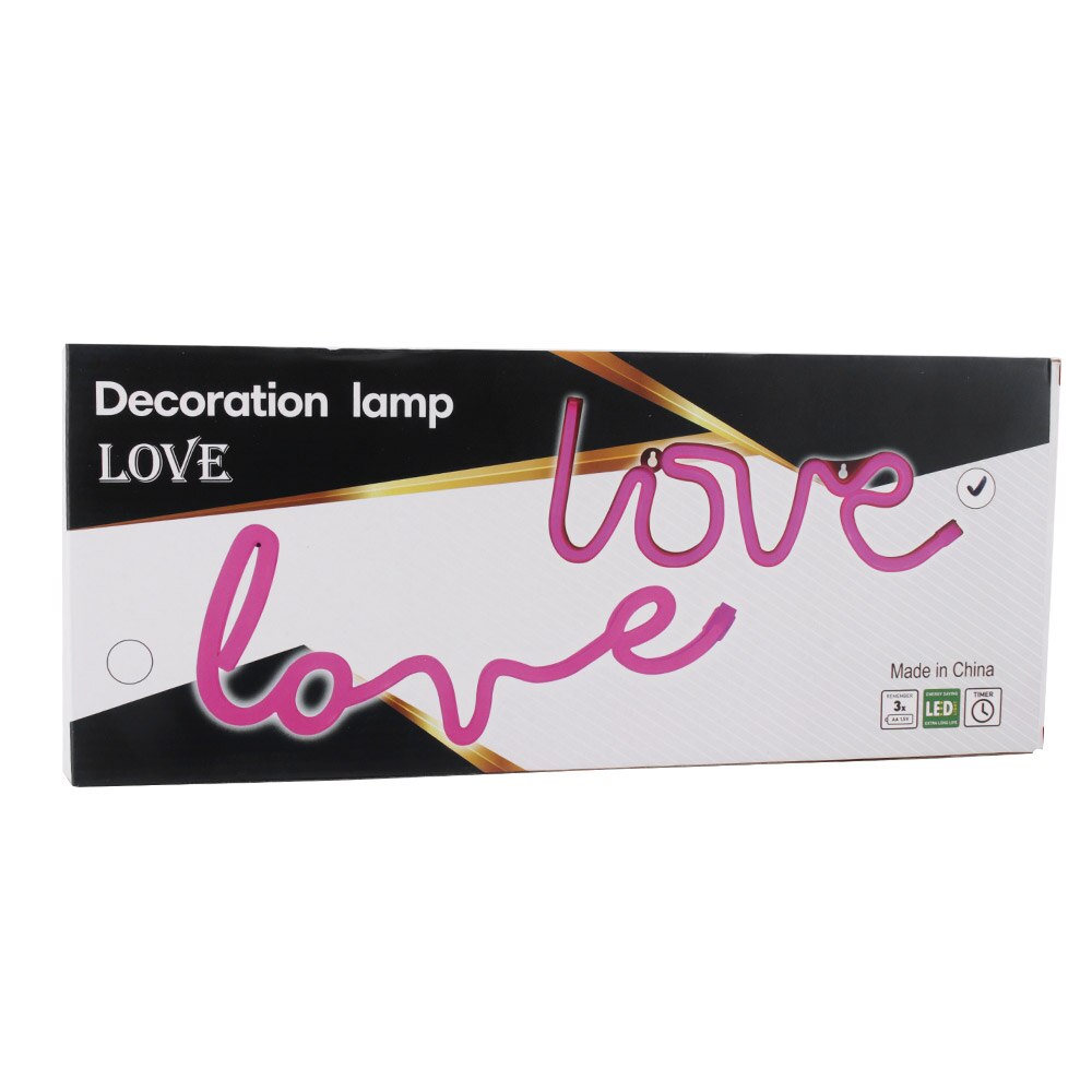 Valentines Day LOVE Neon Light LED Neon Sign Decoration Wall Lamp for Lovers Wedding Party Anniversary Decor Night Lights