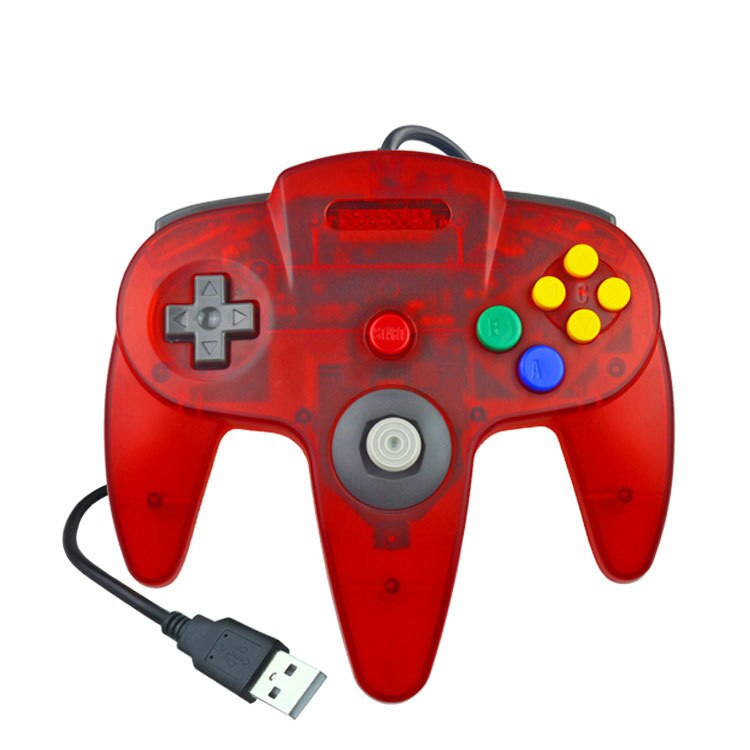 Gamepad Wired Controller Joypad Für Gamecube Joystick Spiel Zubehör Für Nintend N64 Für PC MAC Computer Controller: 7