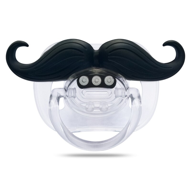 1 pièces noël pingouin mamelon bébé sucette coffre-fort infantile enfant en bas âge Silicone souple Anti-poussière couvercle bébé anneau de dentition tétine factice sucettes: Clair
