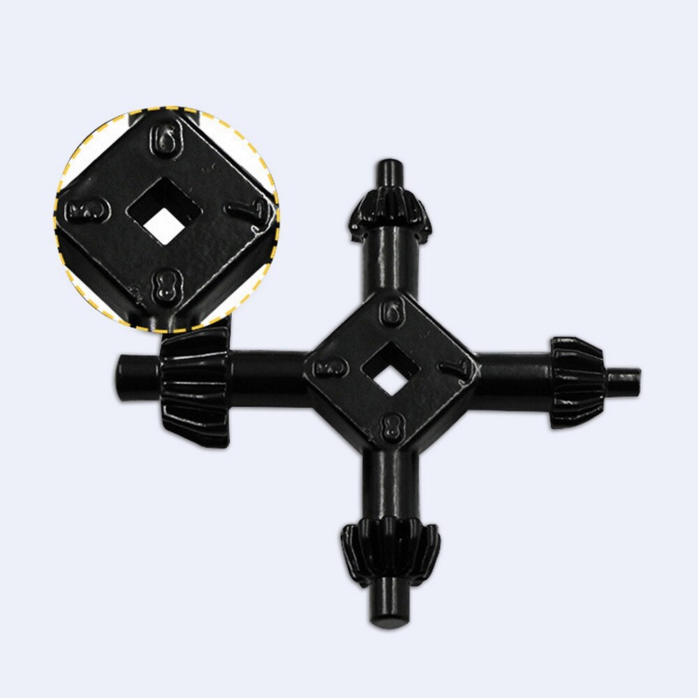 Wrench Set 4 In 1 Universal Four Head Drill Chuck Key Multi-function Hand Drill Wrench Mini Outdoor Portable Disassembly Gadget