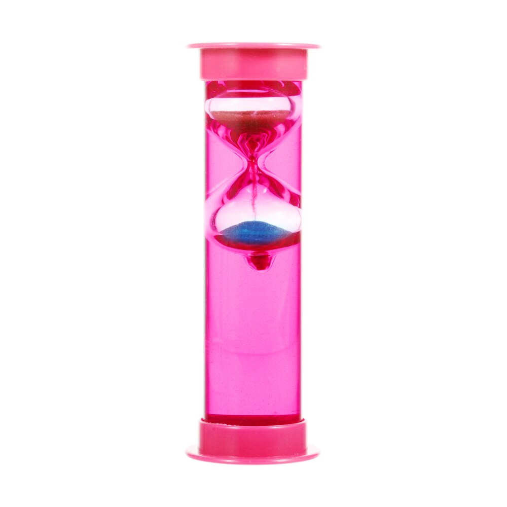 Hourglass Sand Glass Timer Artware Household Decorative Hourglass: Pink