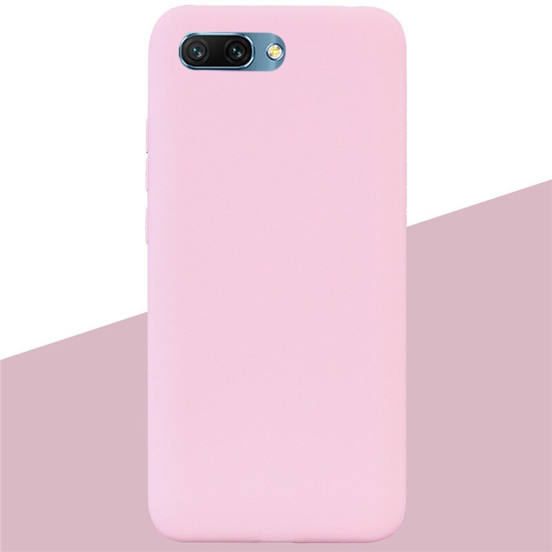 Capa de silicone para col honor 10, capa 5.84 fina, macia, tpu, proteção traseira para col honor 10 col l29: 11 Light Pink