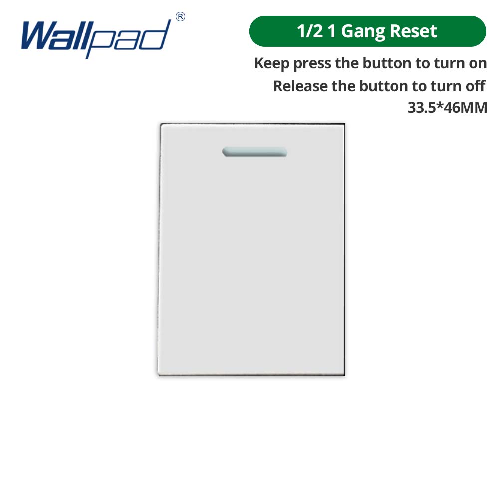 Wallpad DIY White Tempered Glass Panel Wall Light Switch EU UK Italian Brazil Socket Free Combination 118*75mm Module Frame Only: PURPLE