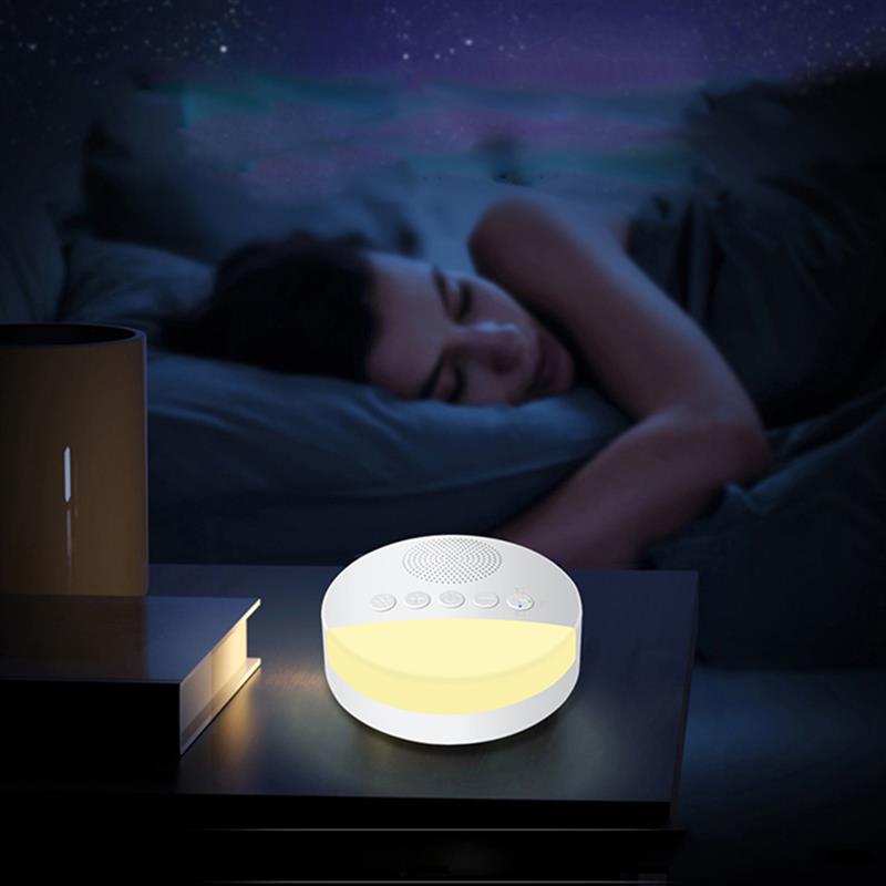 Nature Soothing Sounds Therapy White Noise Machine for Baby Adult Sleeping Relaxation USB Rechargeable
