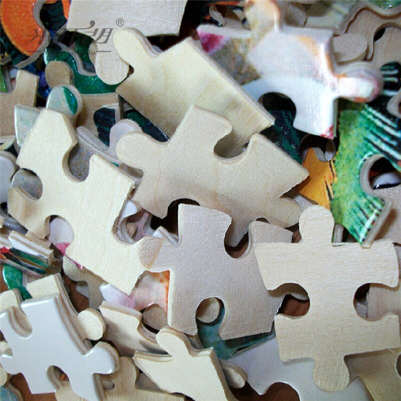 Puzzle en bois Michelangelo, pavillon du vieux maître chinois Tengwang, jouet éducatif décoratif, peinture murale, 500, 1000 pièces