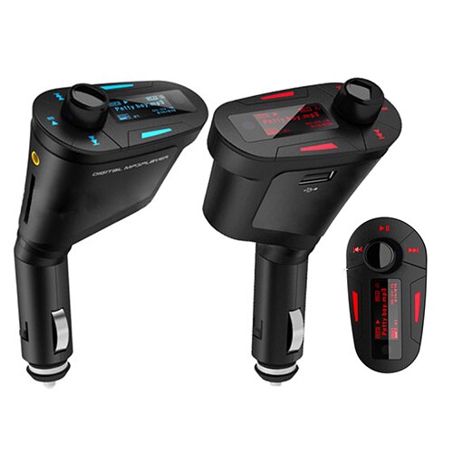 Most Popular Car Kit MP3 Player Wireless FM Transmitter Modulator USB SD MMC LCD Remote 8OXC