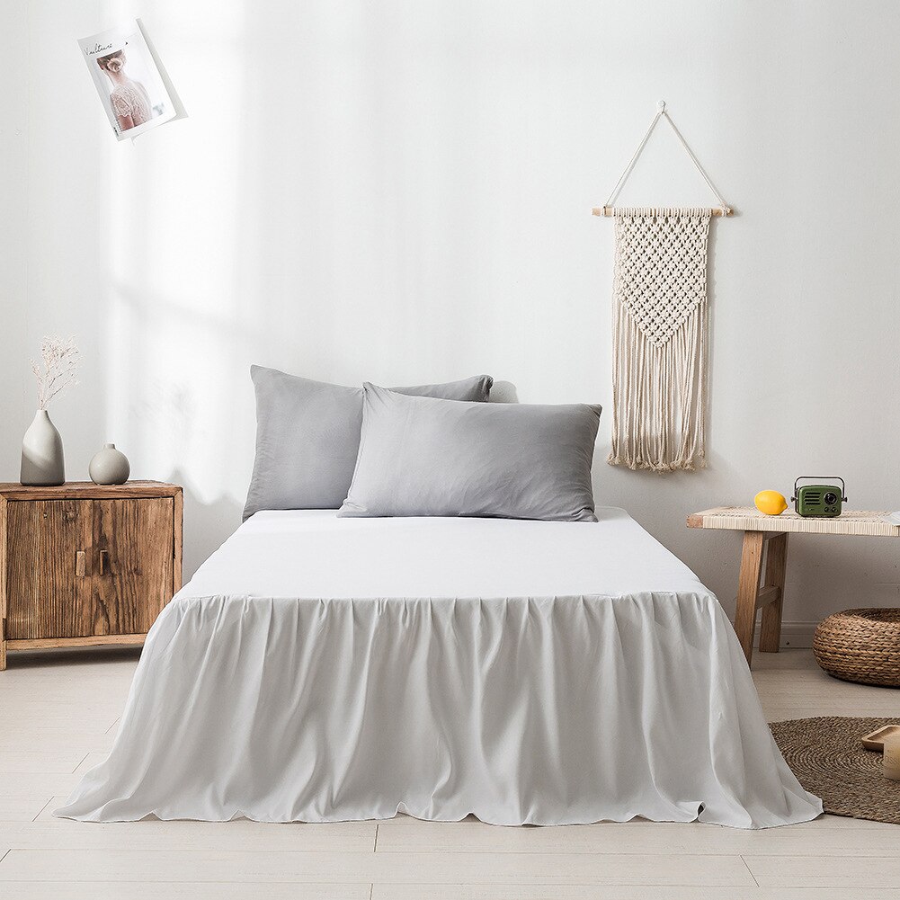 Dessus de lit en dentelle antidérapante, Style japonais, couleur unie, couvre-lit une pièce, décoration Simple de la maison, feuille de Lotus