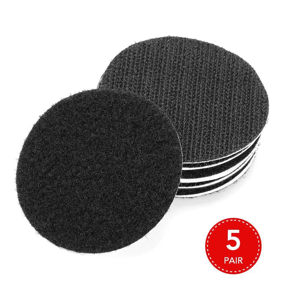 Auto Tapijt Tape Zelfklevende Sluiting Sticker Voor Tesla Model 3 Model S Model X S Y: Black circle 5