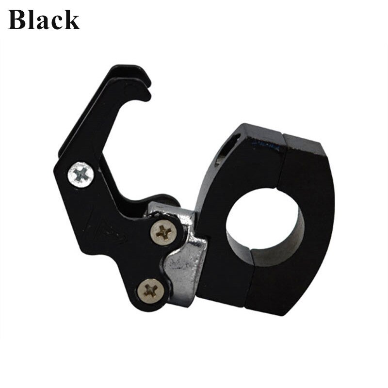 Motorcycle Modification Eagle Mouth Luggage Rack Aluminum Alloy Motorcycle Helmet Holder Hook Clothes Hanger Luggage Hook 22mm: 1 Pcs Black