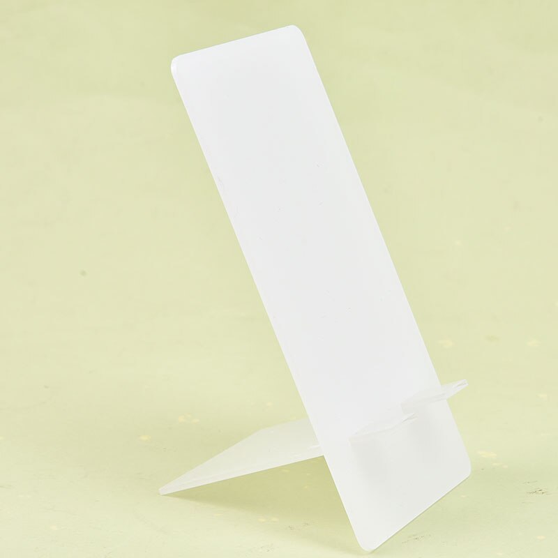 Simple A4 Fully Transparent Acrylic Writing Folder Board Paper Clip Holder Painting Pad Board Student Stationery