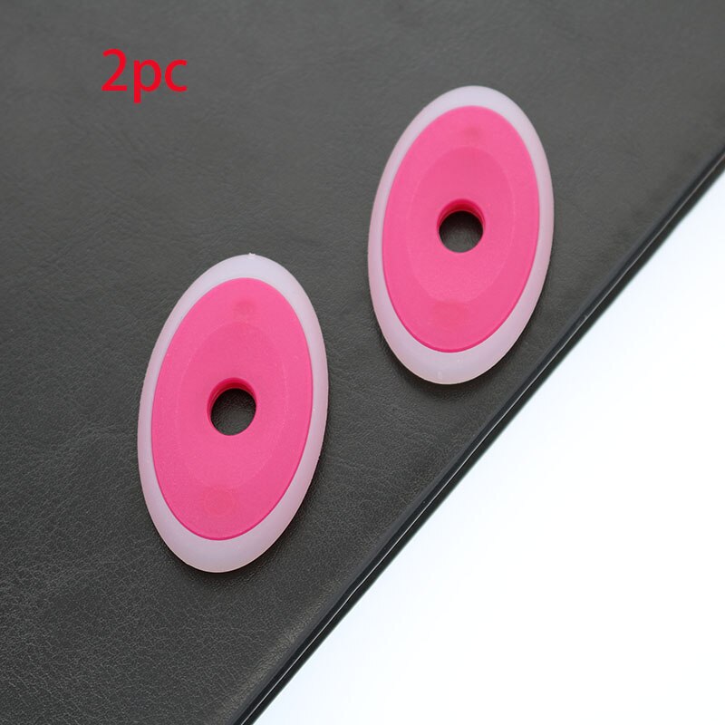 2Pc Neutrale Uitwisbare Pen Speciale Rubber Leuke Cartoon Ovale Gum Kinderen Studenten Briefpapier School Kantoorbenodigdheden: Rose red