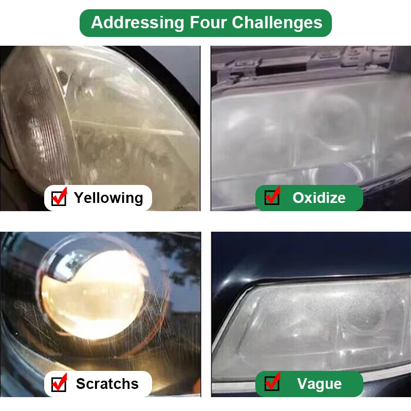 Auto Scheinwerfer Restaurierung Polieren Kits Scheinwerfer Kratzer Entferner Reparatur Reinigung Paste Entfernen Oxidation Scheinwerfer Polnischen Flüssigkeit