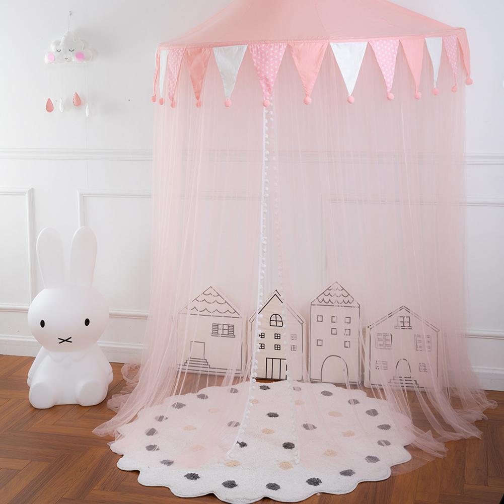 Tente de plafond pour enfants | Rideau de rêve, pour coin de lecture, disposition de la demi-lune, maison de jeu, lit auvent pour filles et garçons