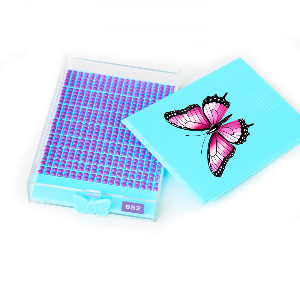 DIY Diamond Painting Art Tools Kit - 16 stuks Multi-stijl multifunctionele penkoppen, harspuntboorpen, was, opbergvak en borstel