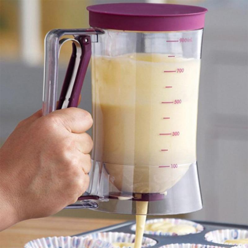 Beslag Dispenser Gebak Blenders DIY Cupcake Blenders Pannenkoeken Bakvormen Handleiding Cupcake Tool