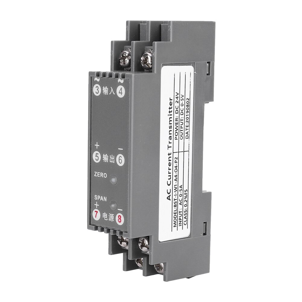 Ac Zender Huidige Transducer Anti-Interferentie Medium Voltage Apparatuur Dc 24V Voeding