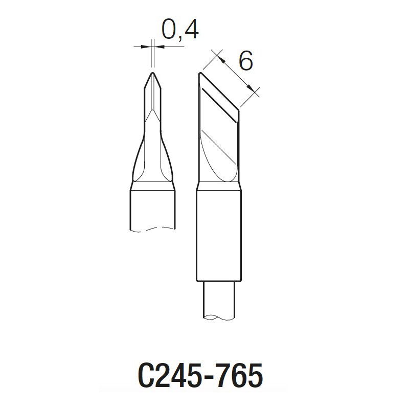 Agency JBC C245-112 welding tips for JBC soldering station