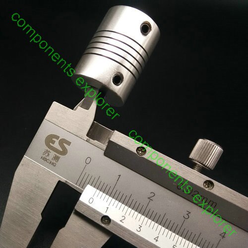 Flexibele Koppeling: 6.35mm tot 8mm, 1 stks/partij.